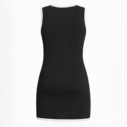 Delilah - Robe chic courte sans manches
