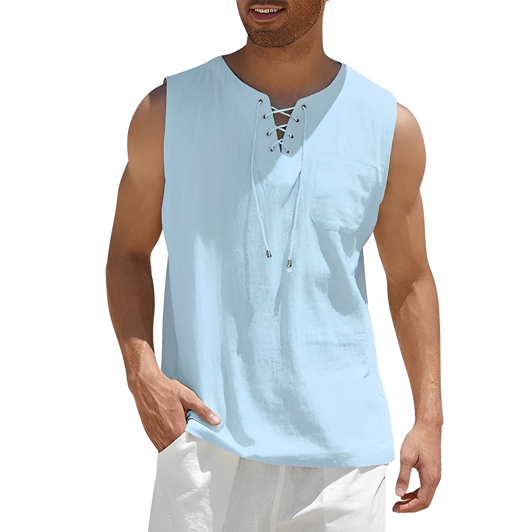 Junziem - Chemise d'été légère et à la mode pour homme