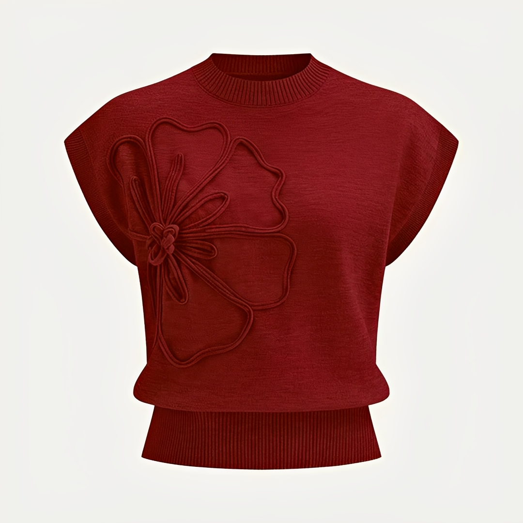 Jocelyn - Haut floral décontracté