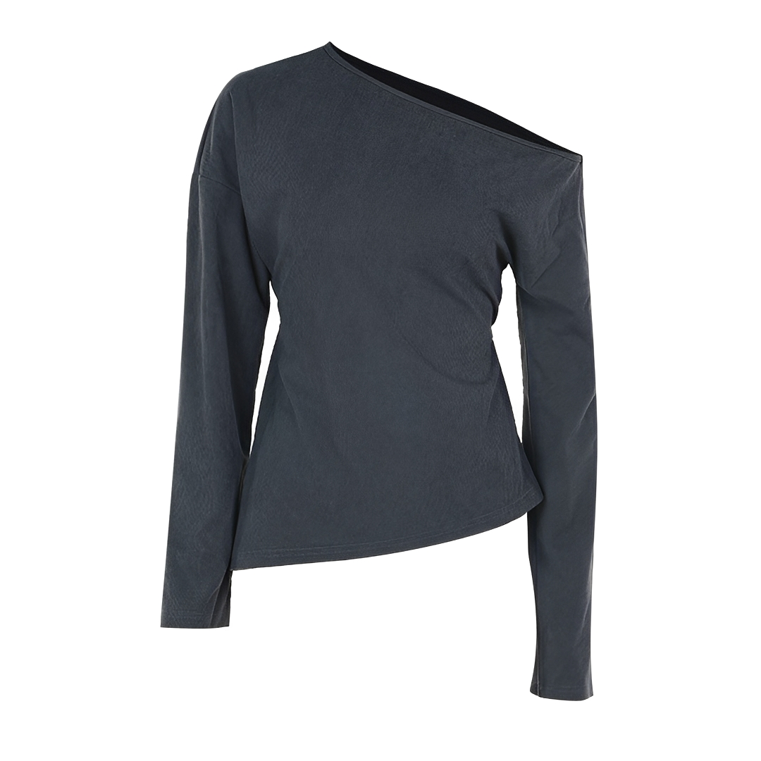 Gellie - Haut asymétrique à la mode