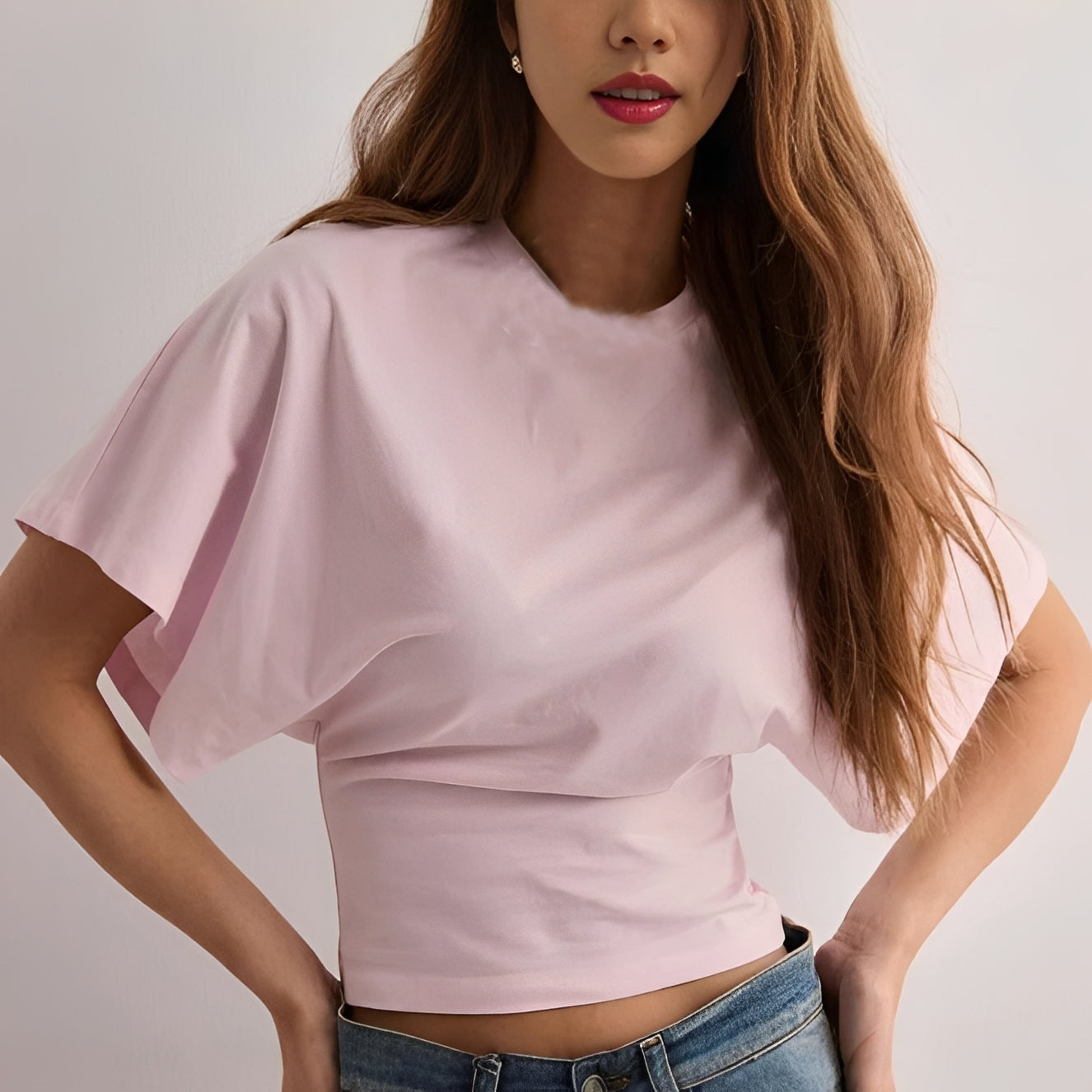 Maggy - T-shirt Élégant avec Manches Amples