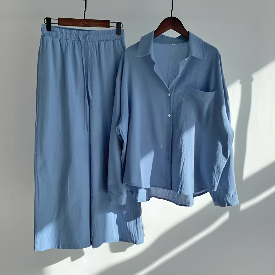 Madalynn - Ensemble Pantalon Ample