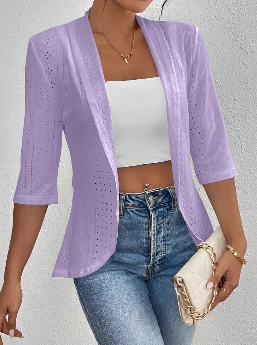 Melissa - Manteau Raffiné avec Col à Revers