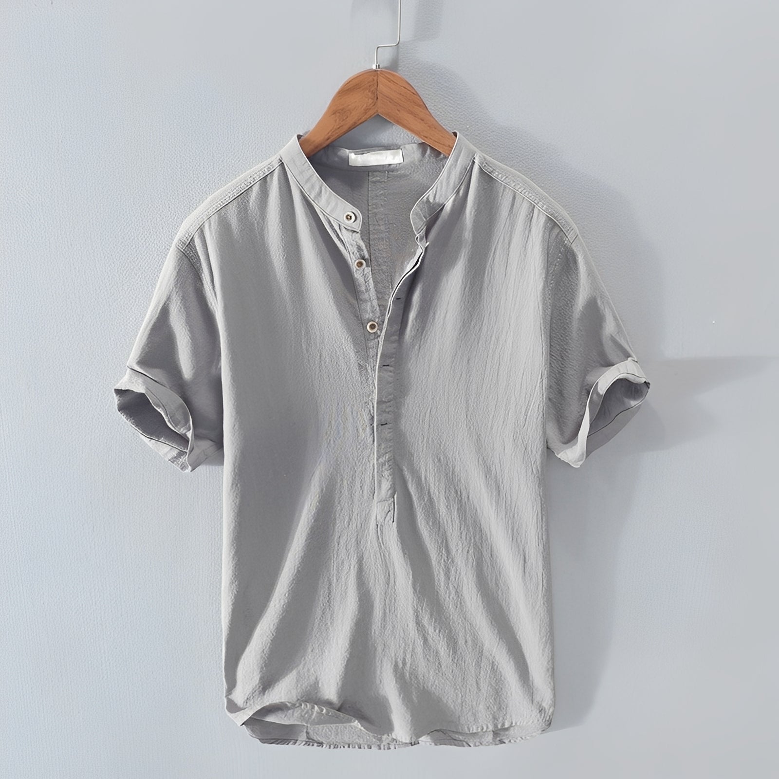 Ronald - Chemise casual à manches courtes pour hommes