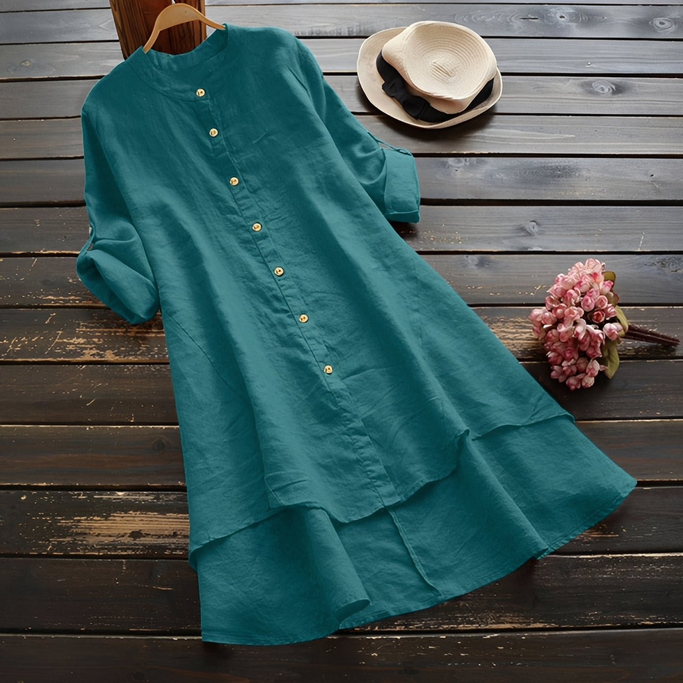 Mildred - Robe Chic avec Fermetures