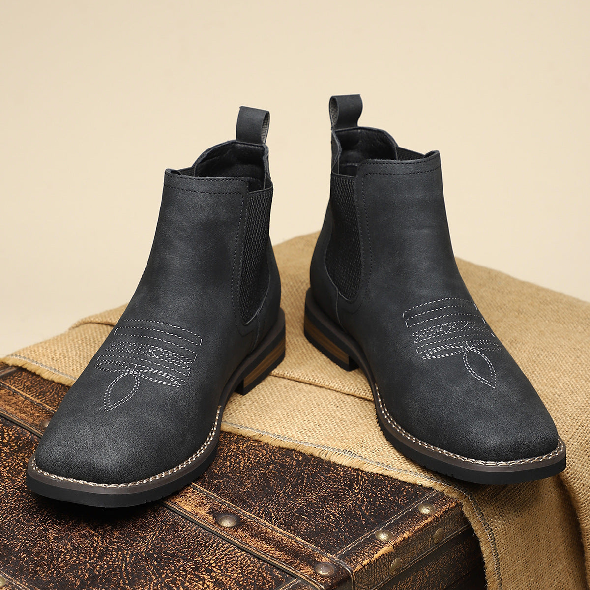 Carson - Bottes Élégantes Mi-Mollet