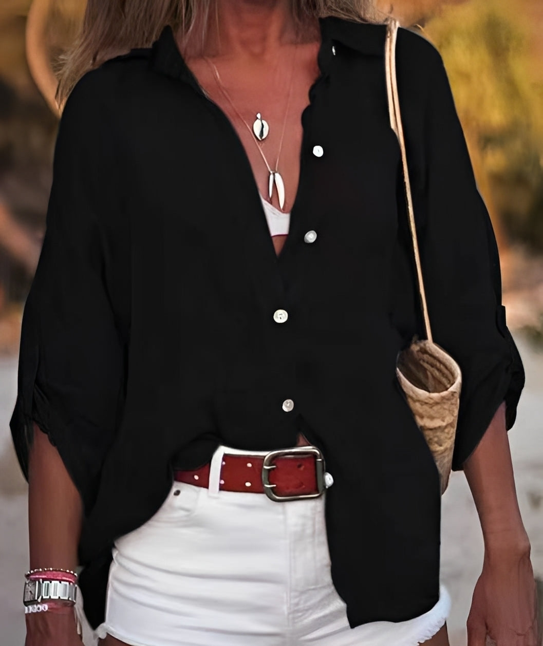 Joyce - Chemise large et décontractée pour femmes