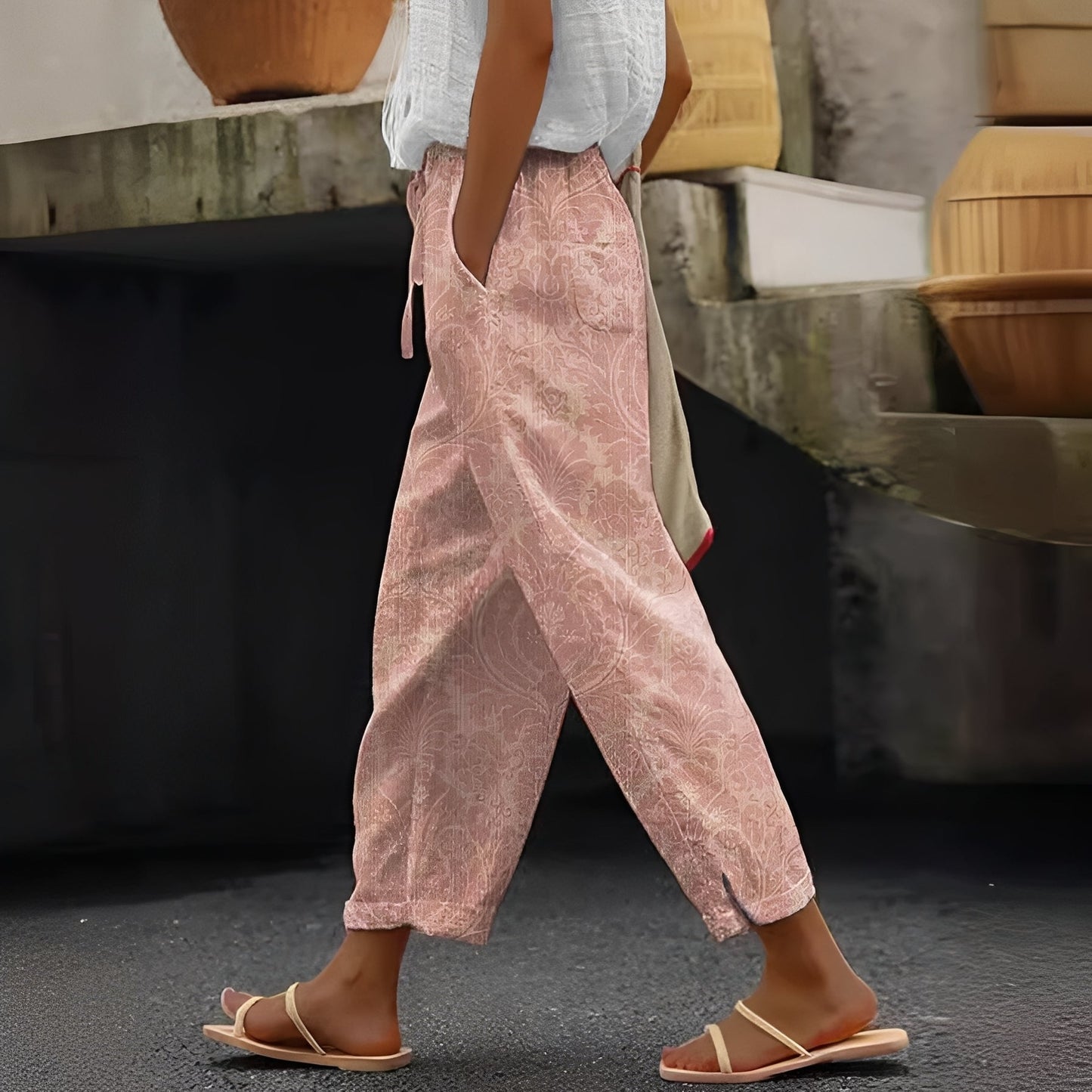 Tansy - Pantalon d'été chic pour femme