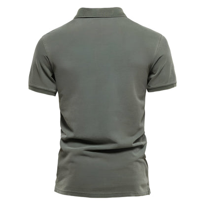 Geliant - Chemise d'été moderne cintrée pour homme