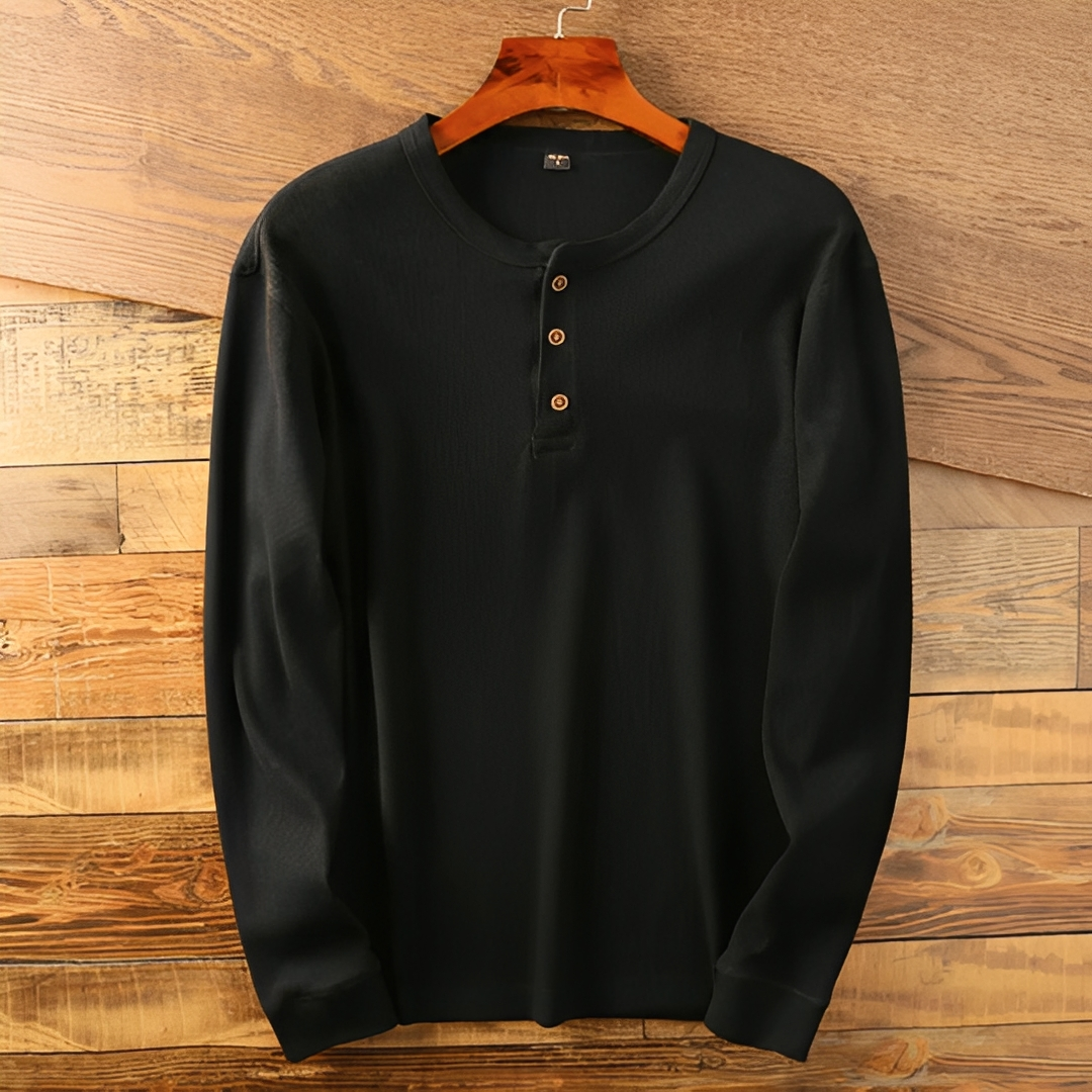 Benjie - Chemise confortable à manches longues pour homme