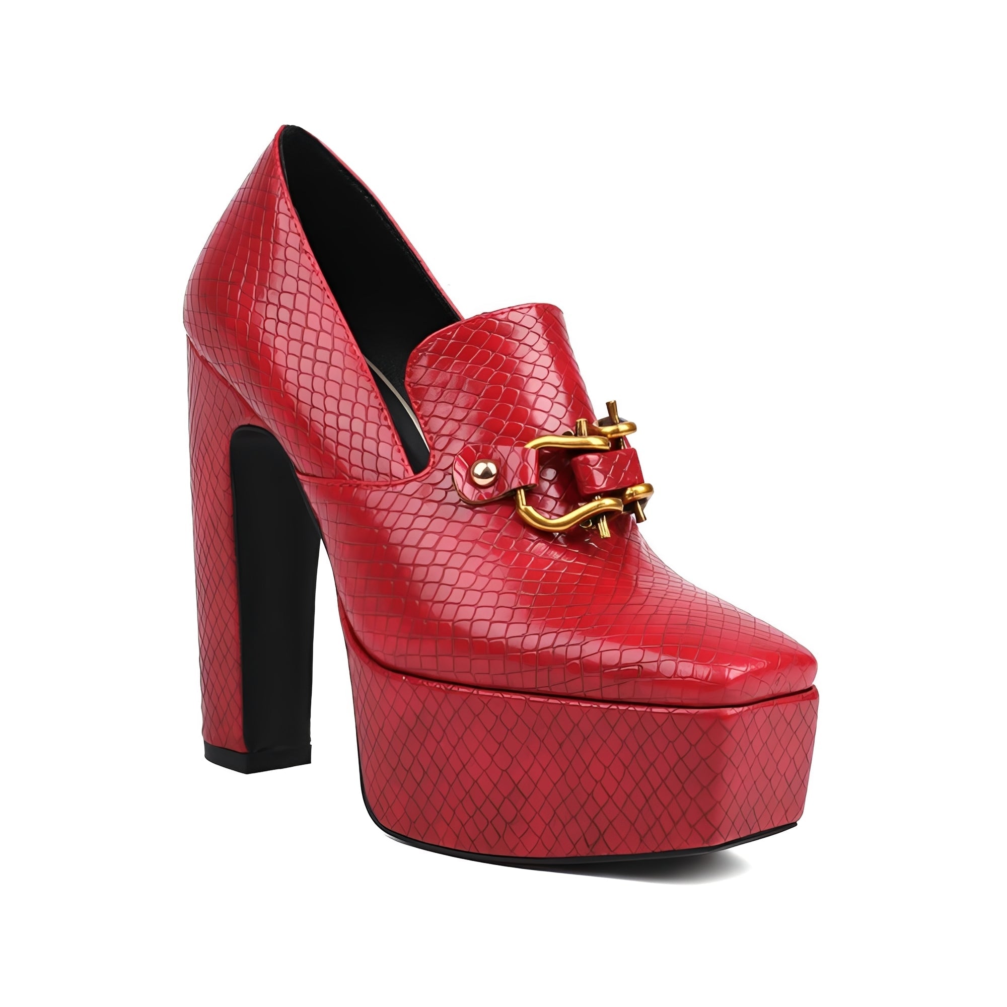 Jennie - Chaussures Élégantes à Talons Larges