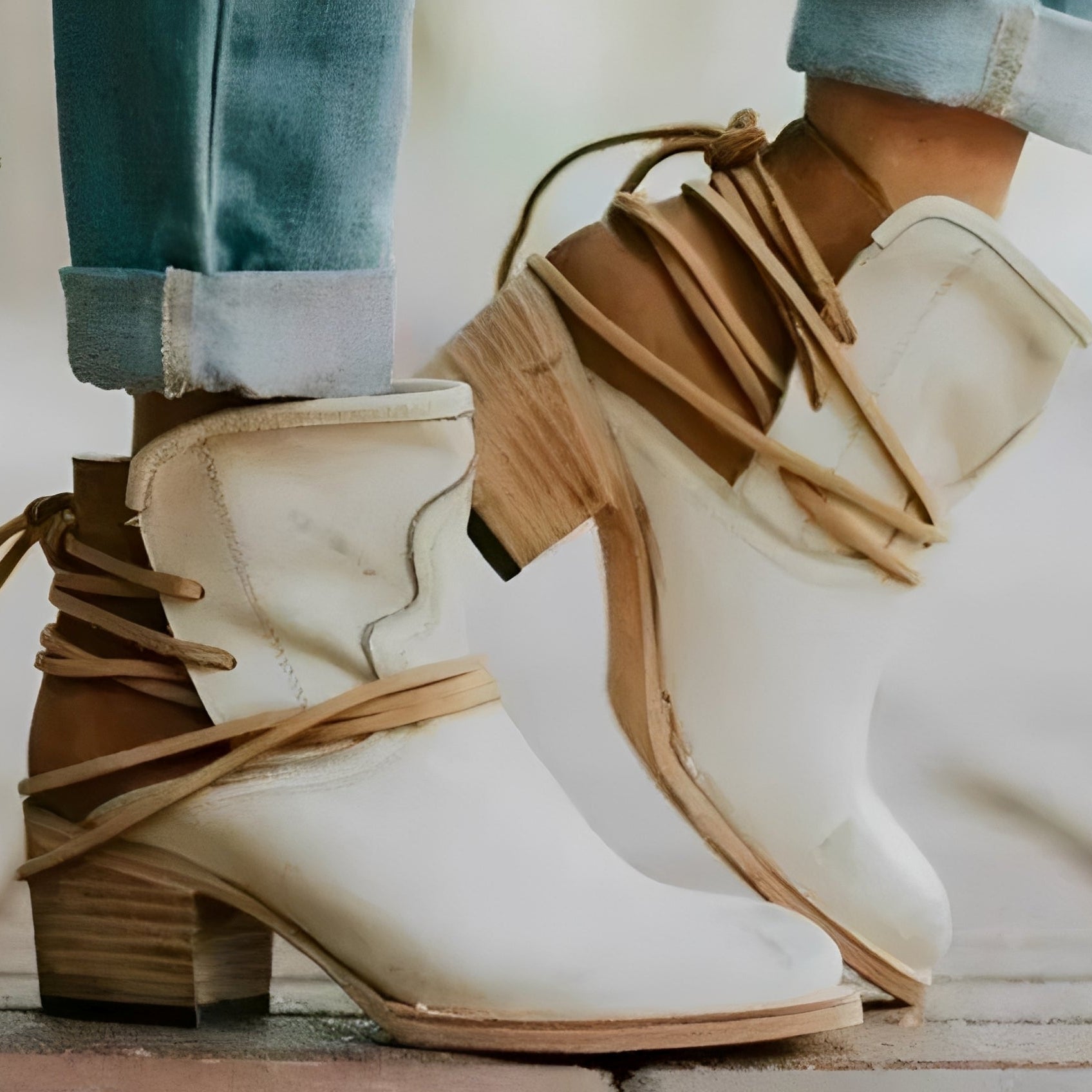 Jesse - Bottes féminines mode avec talons hauts