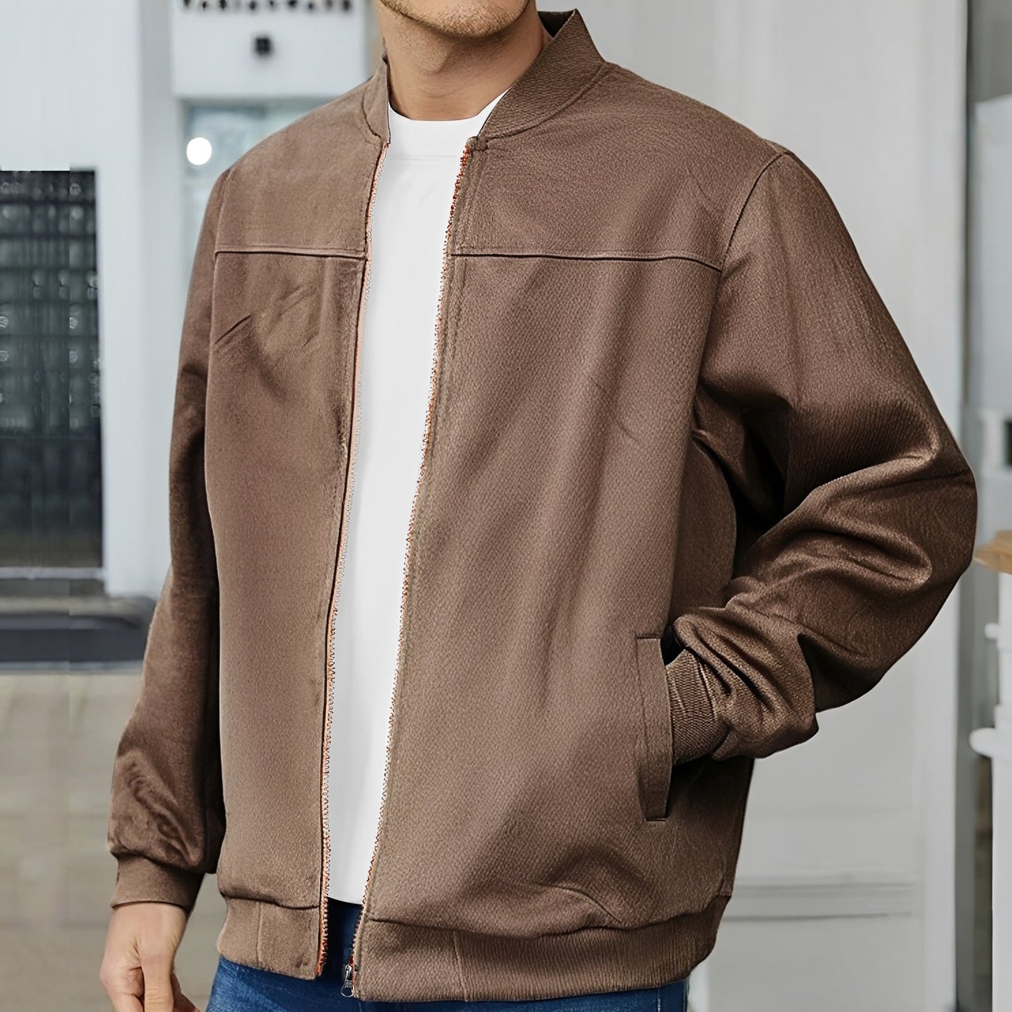 Aiden – Bomber pour homme – look décontracté