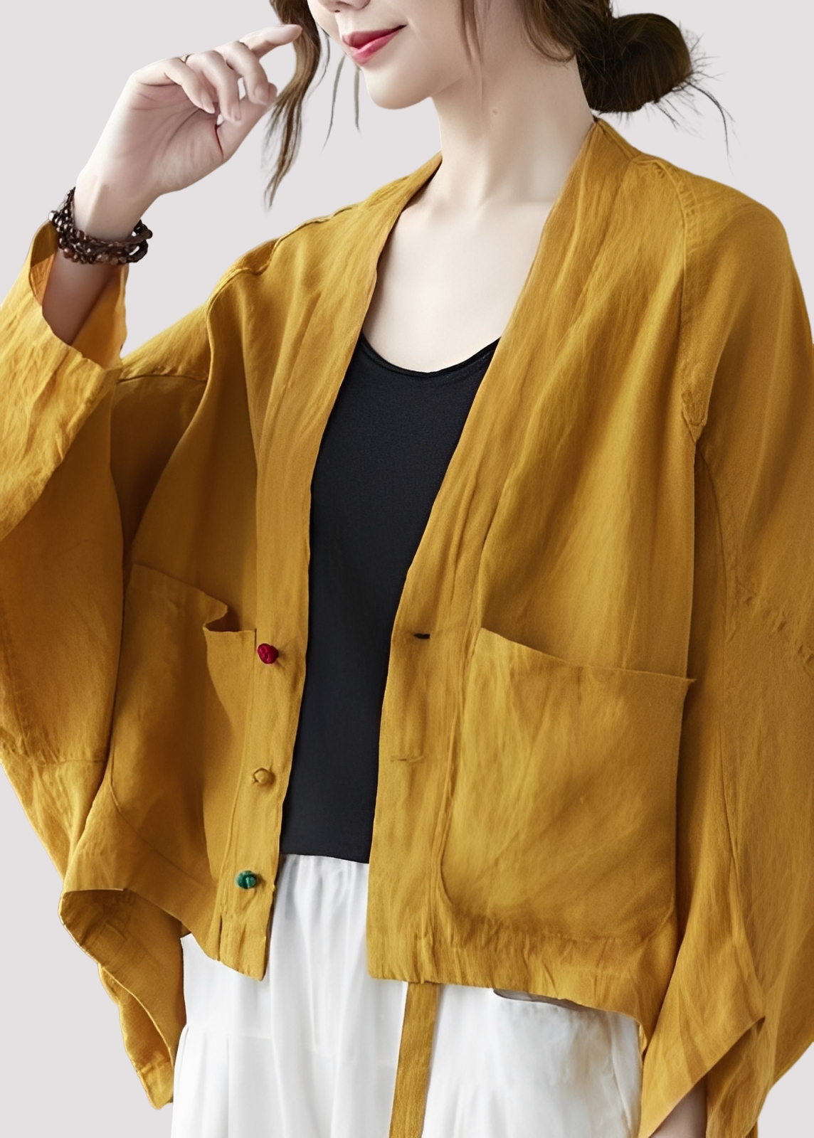 Tilly - Grand cardigan relax avec poches pour femmes