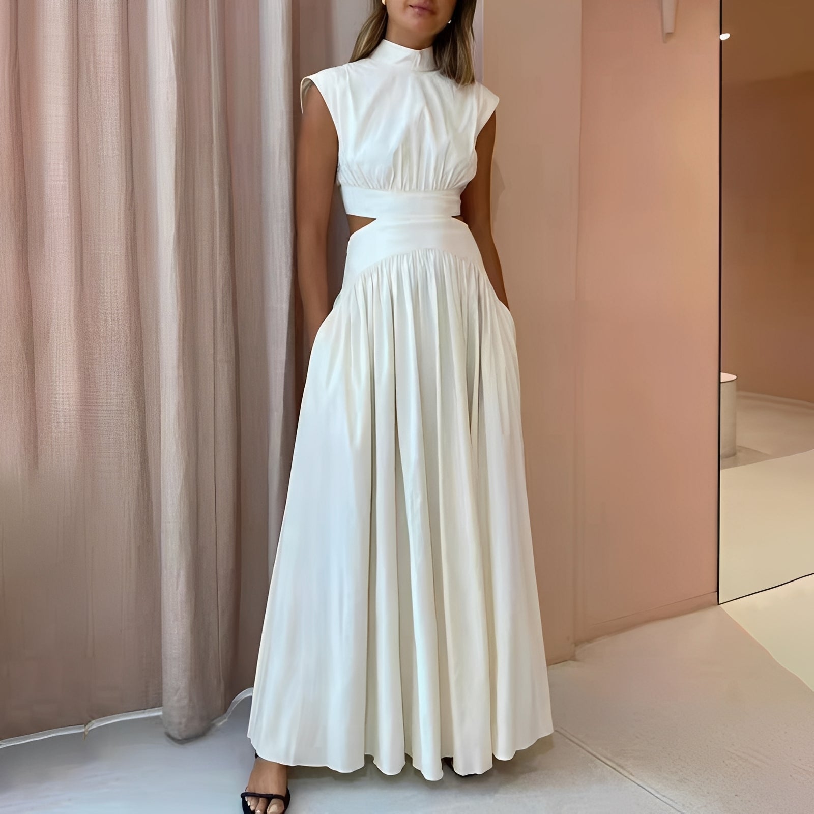 Isabella - Gracieuse Robe Sans Manches