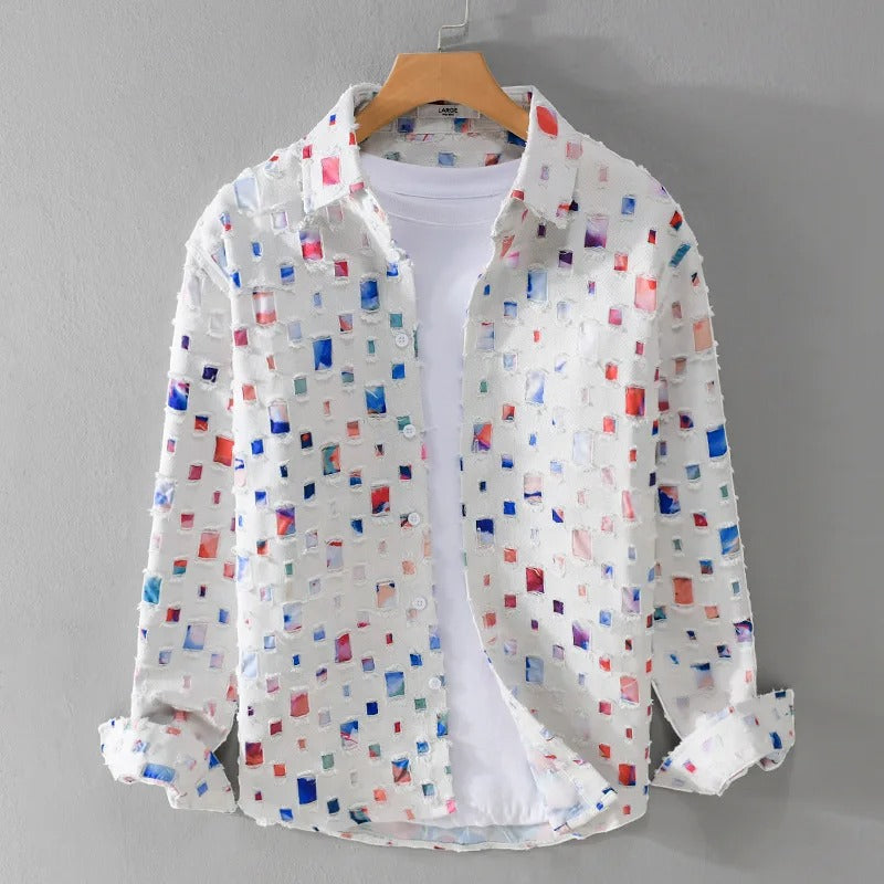 Atticus - chemise avec patte de boutonnage devant