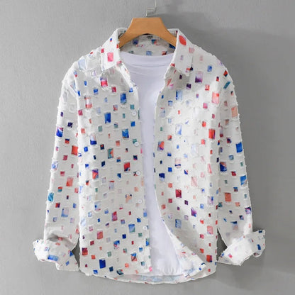 Atticus - chemise avec patte de boutonnage devant