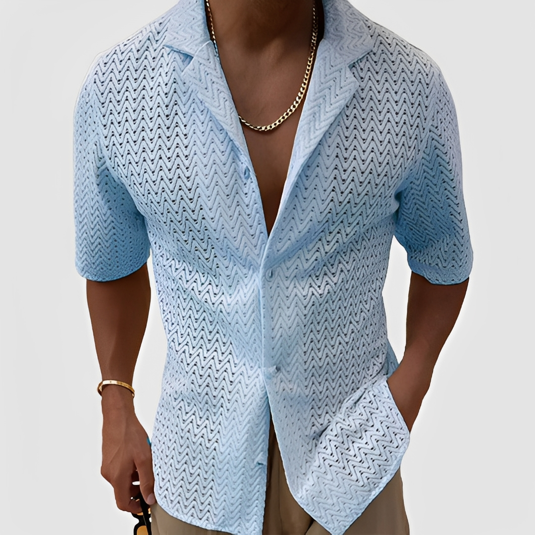 Bernie - Chemise homme d'été légère et aérée