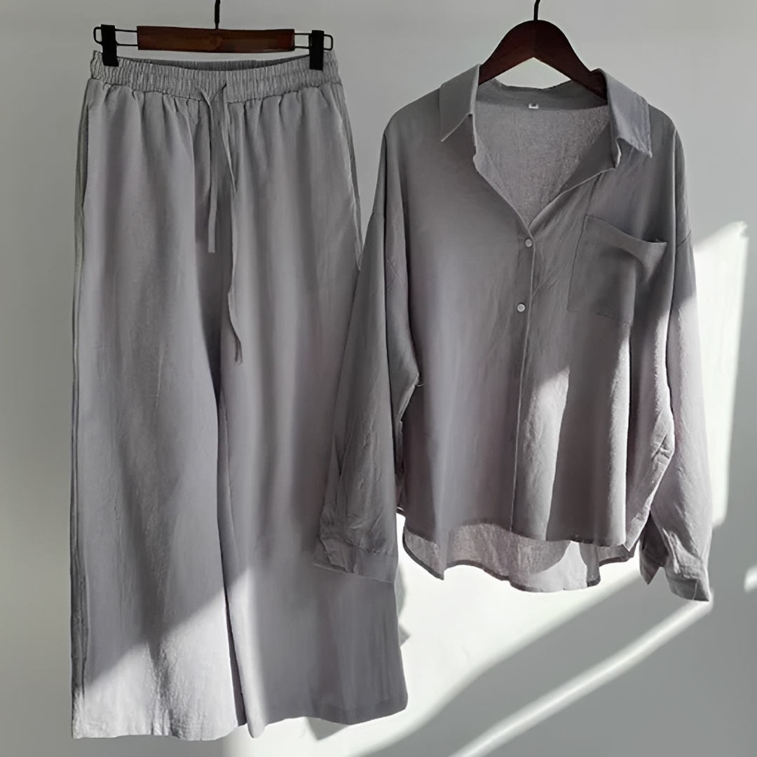 Madalynn - Ensemble Pantalon Ample