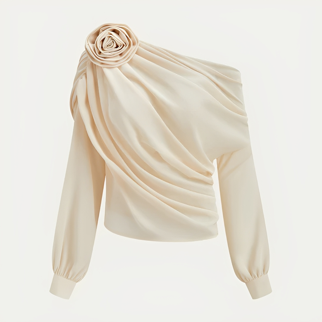 Ellise - Blouse élégante à coupe asymétrique