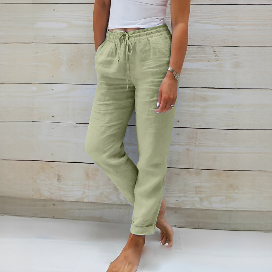 Elinna - Pantalon d'été femme moderne