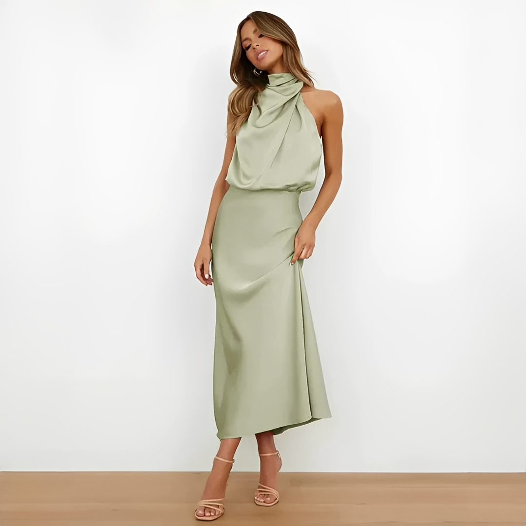 Malaika - Robe midi élégante