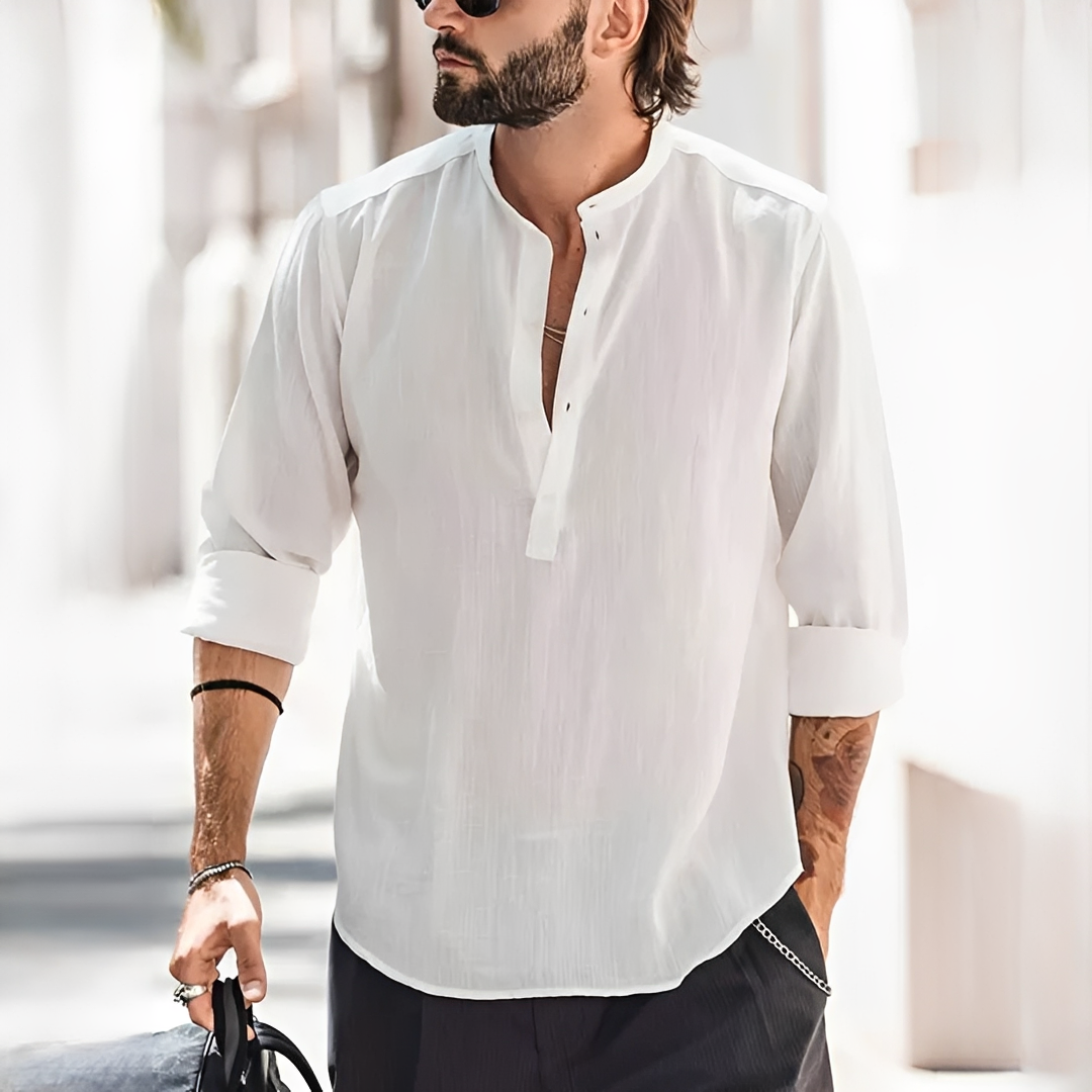 Enrico - Chemise d'été légère et à la mode pour homme