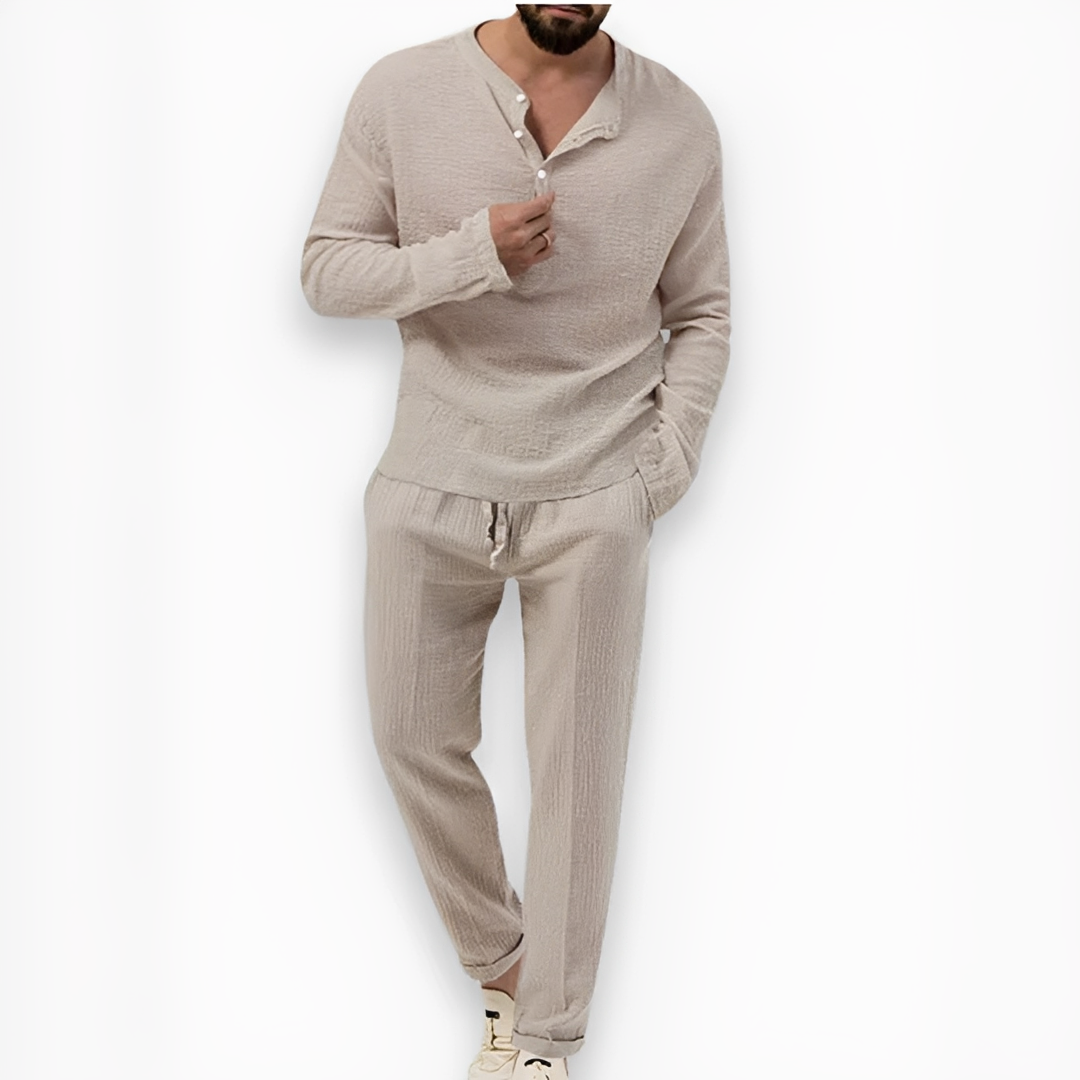 Eduard - Ensemble d'été pour homme avec pantalon et haut