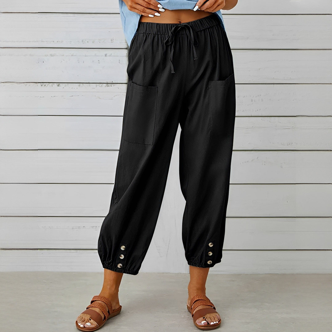 Scarlett - Pantalon agréable à lacets