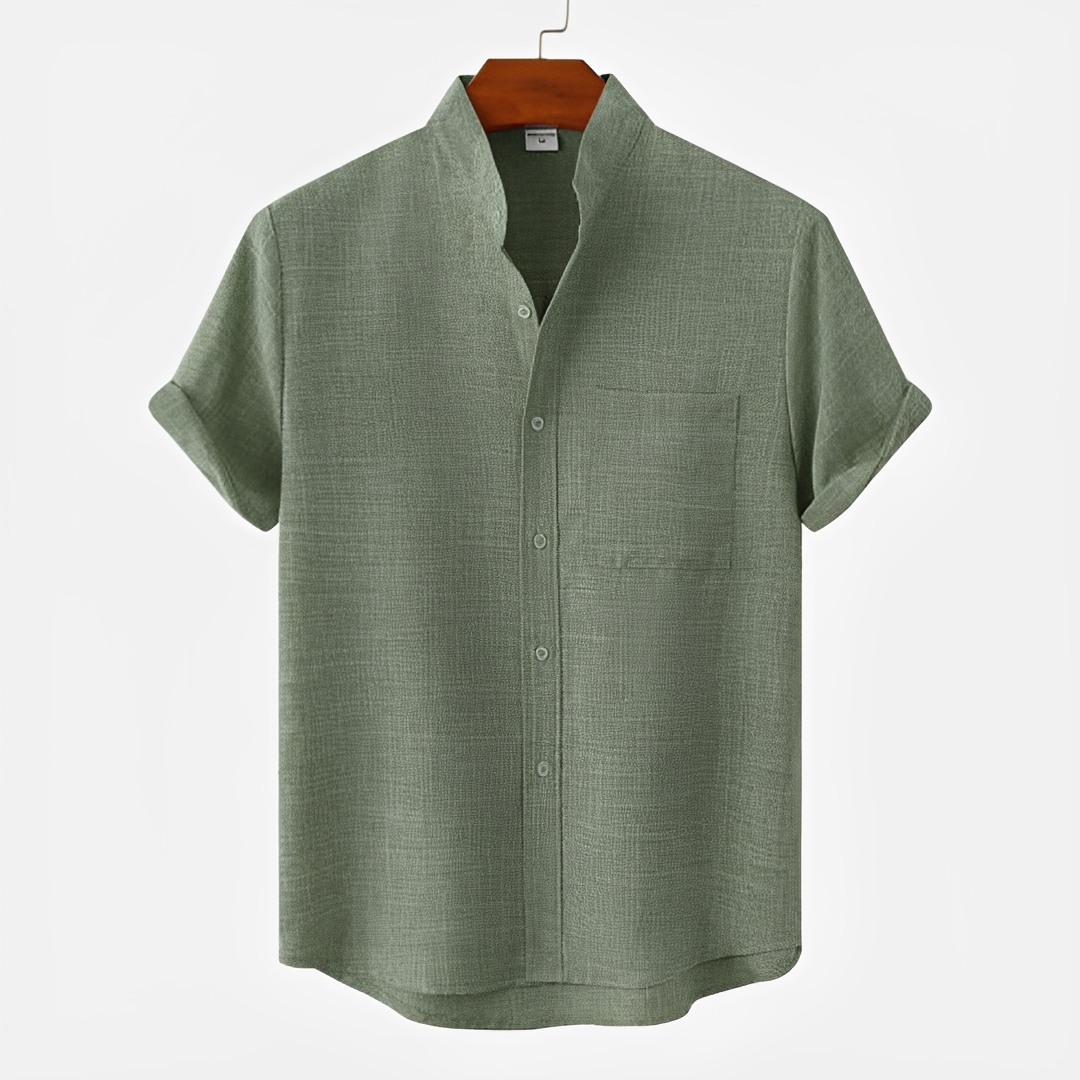 Hayden - Polo uni avec boutons