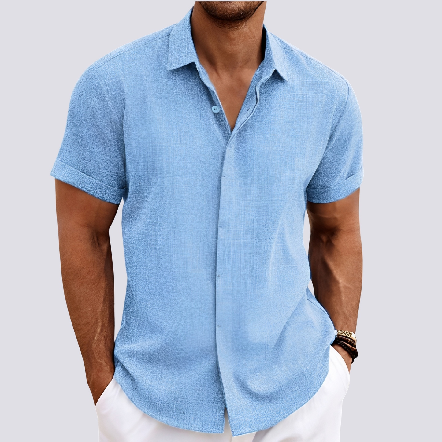Jamie – Chemise pour homme – confortable et décontractée