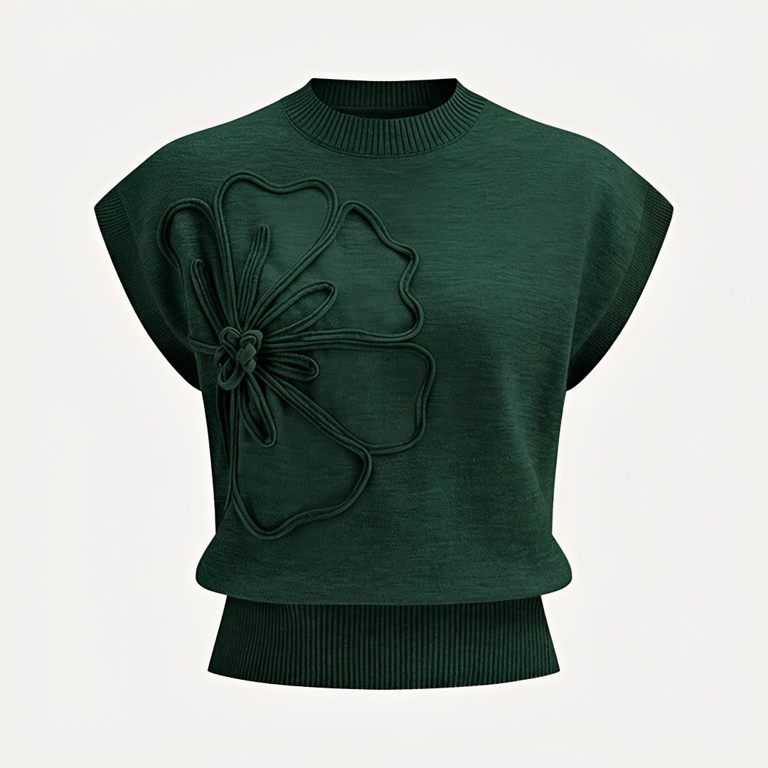 Jocelyn - Haut floral décontracté
