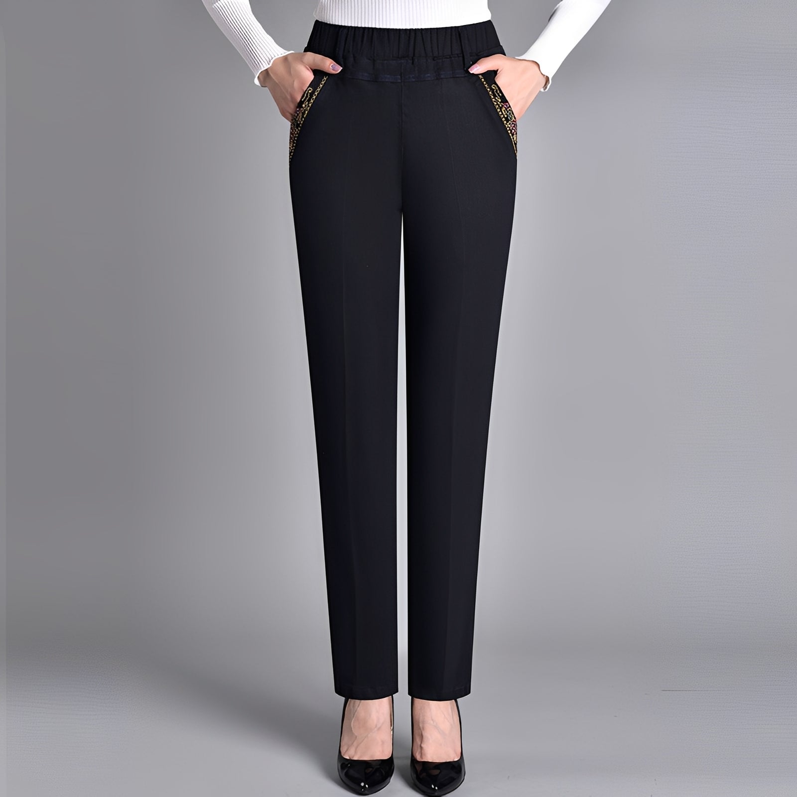 Daniella - Pantalon élégant avec taille ajustable