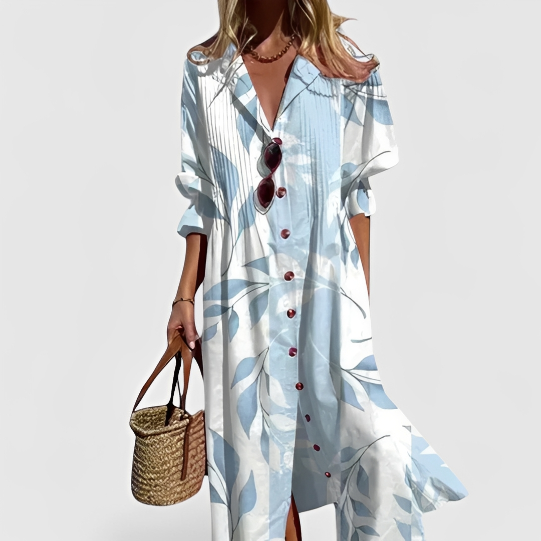 Millie - Robe midi florale stylée