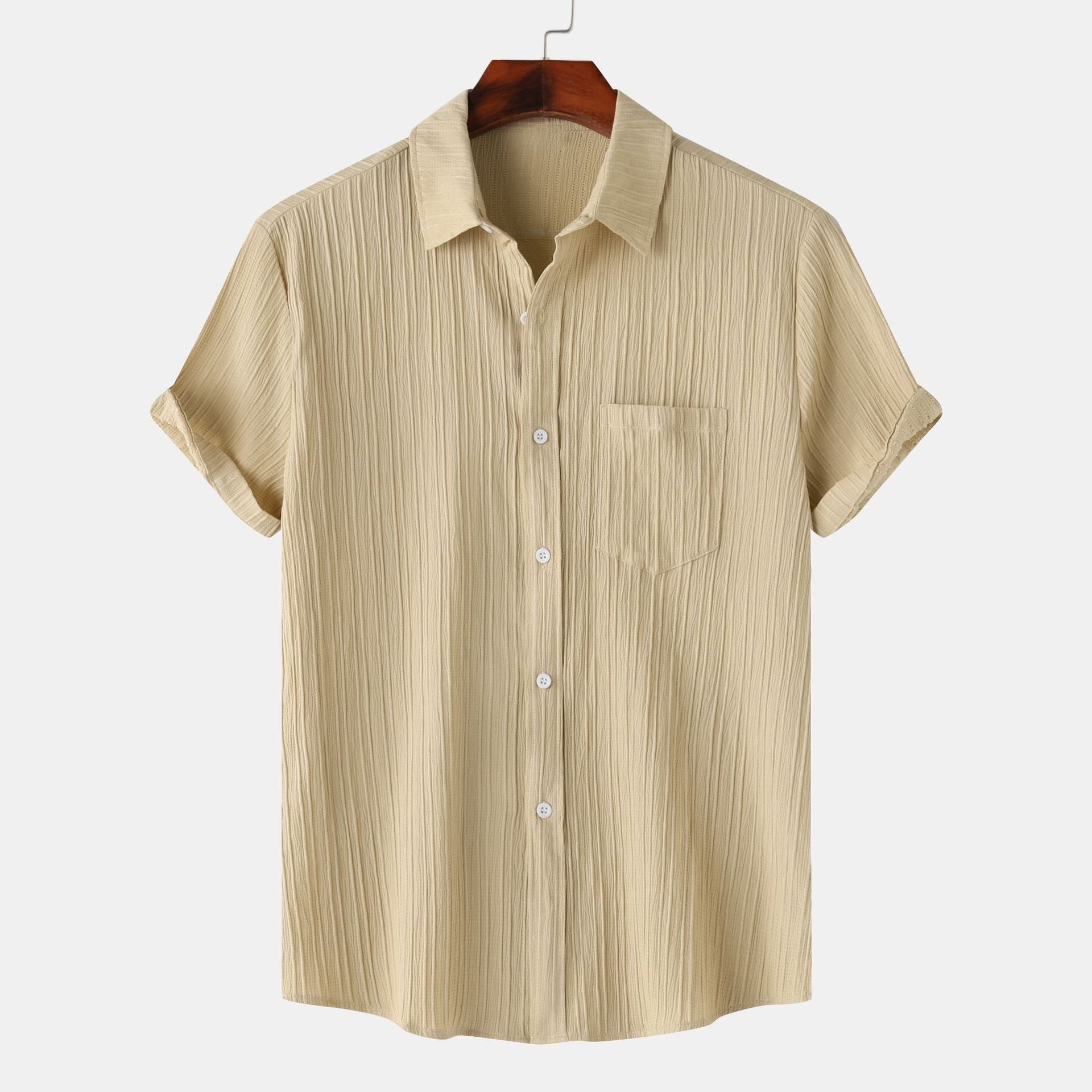 Jakub - Chemise Décontractée à Manches Courtes