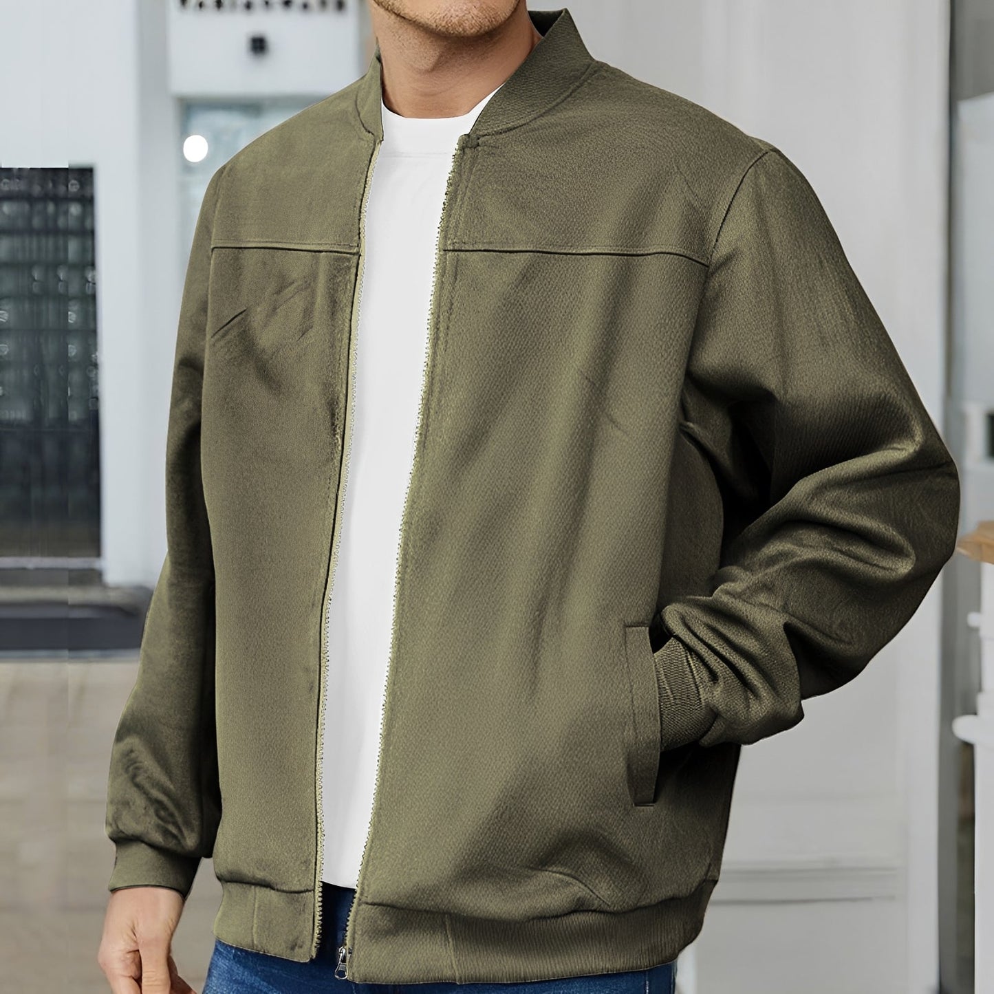 Aiden – Bomber pour homme – look décontracté