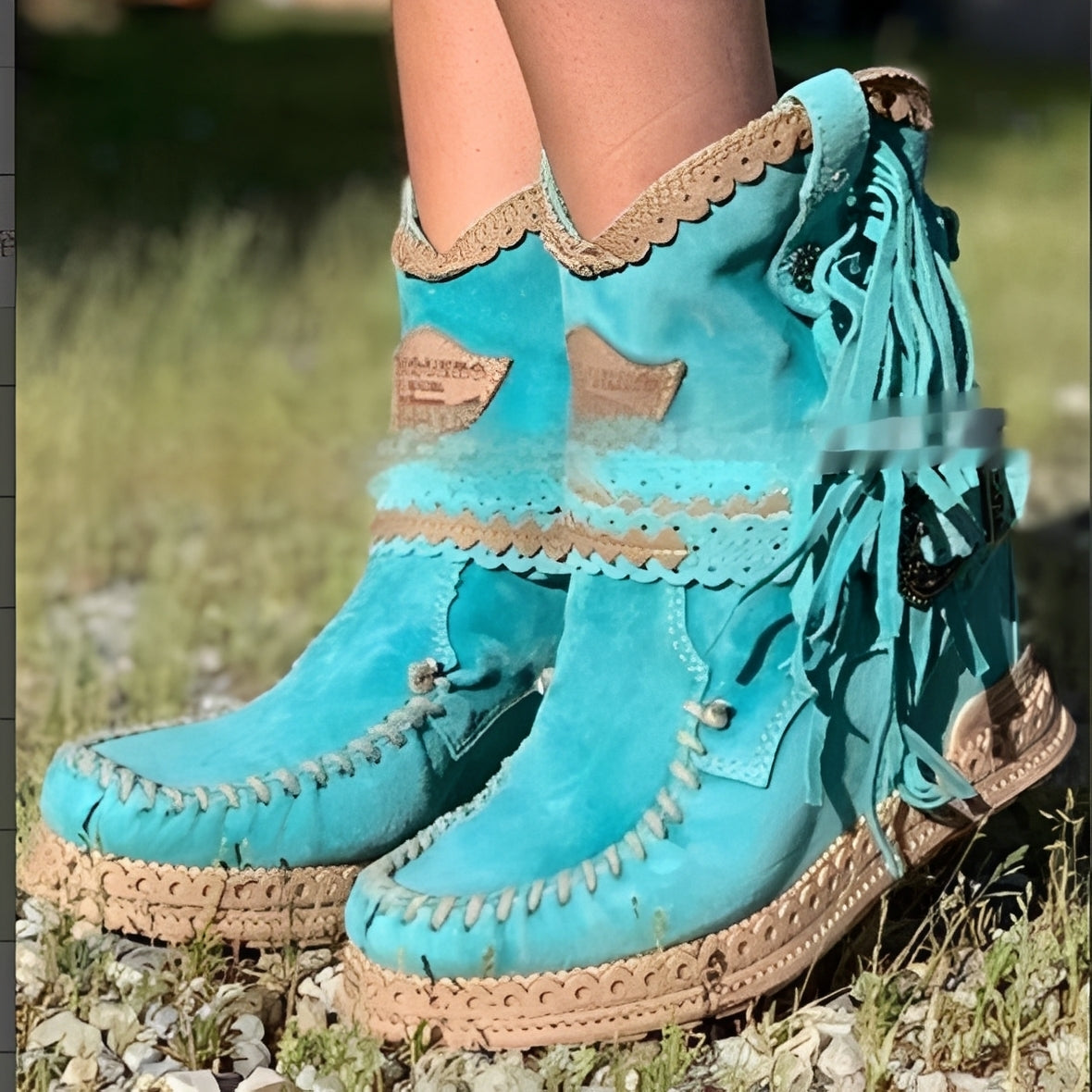 Brianna - Bottines Élégantes de Style Bohème