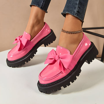 Yasir - Mocassins chics avec noeud papillon