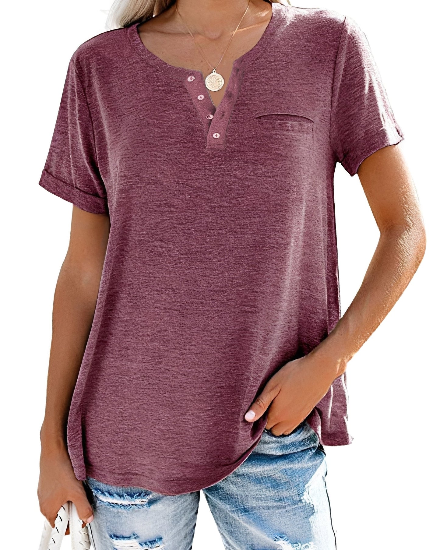 Alyssa - Blouse large et décontractée pour femmes