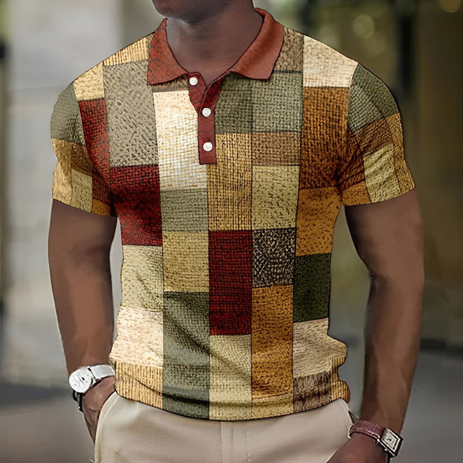 Jimmy - Chemise chic à motifs de carreaux