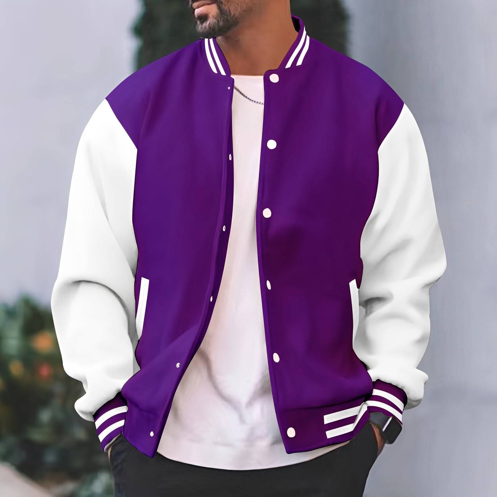 Greg - Veste bomber tendance et décontractée pour hommes
