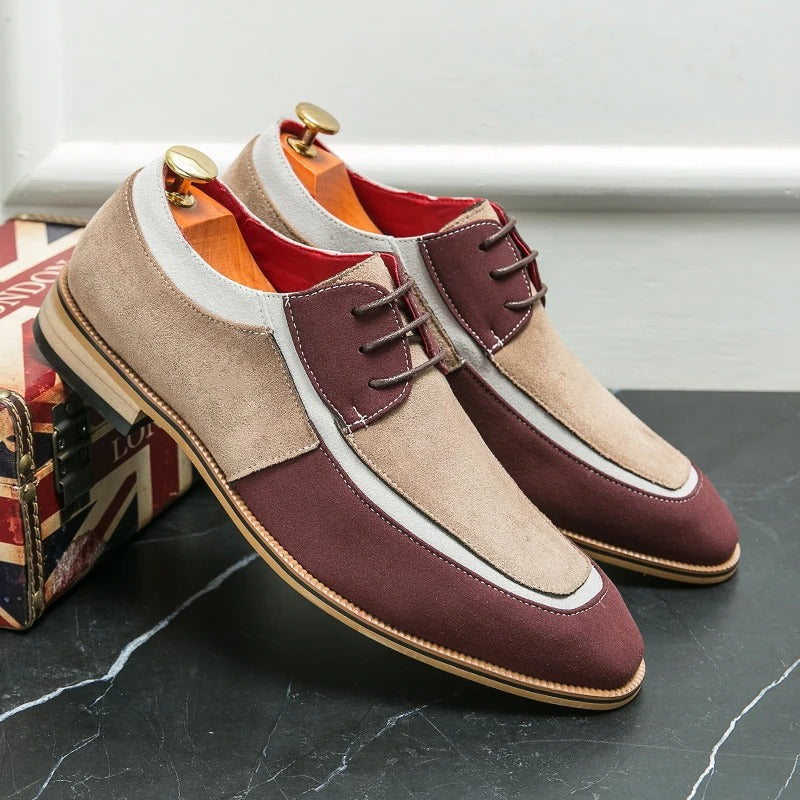 Theo - Chaussures à lacets avec design contrasté