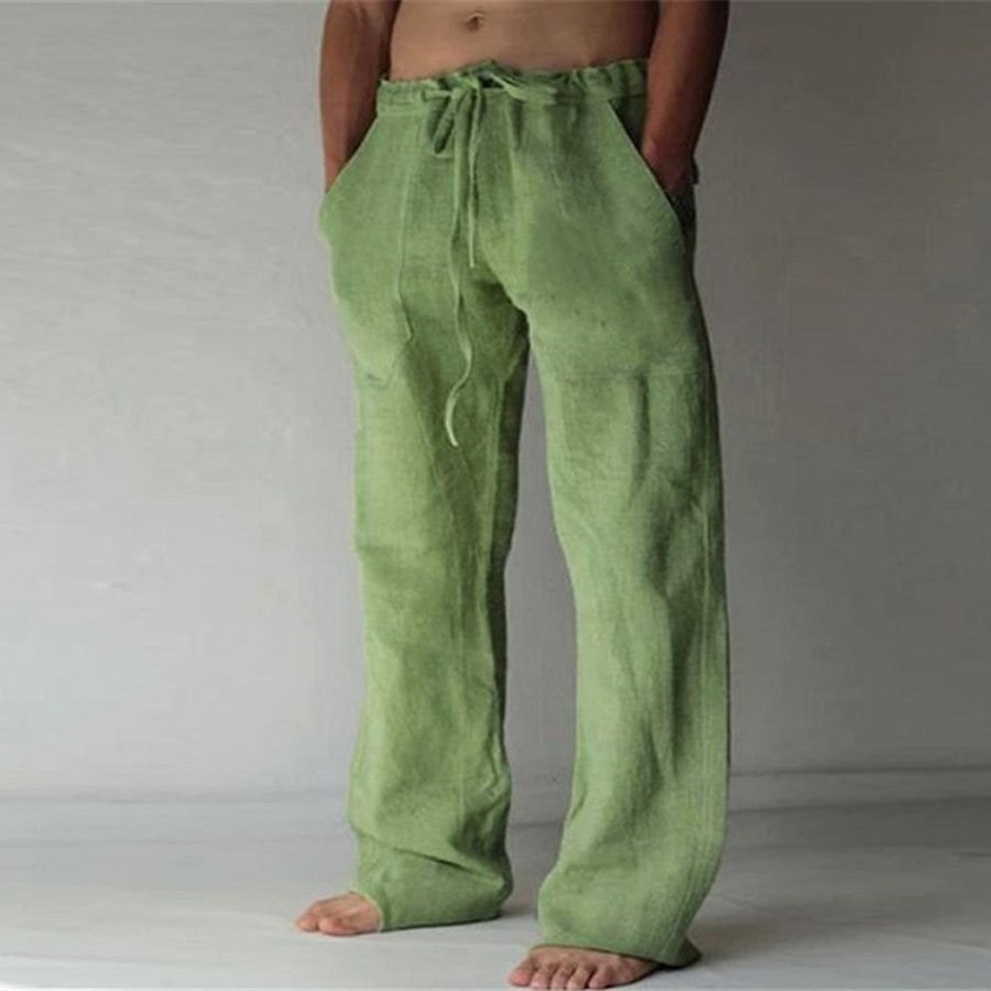 Anton - Pantalon Casual d'Été Uni