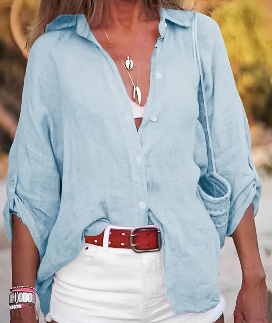 Joyce - Chemise large et décontractée pour femmes