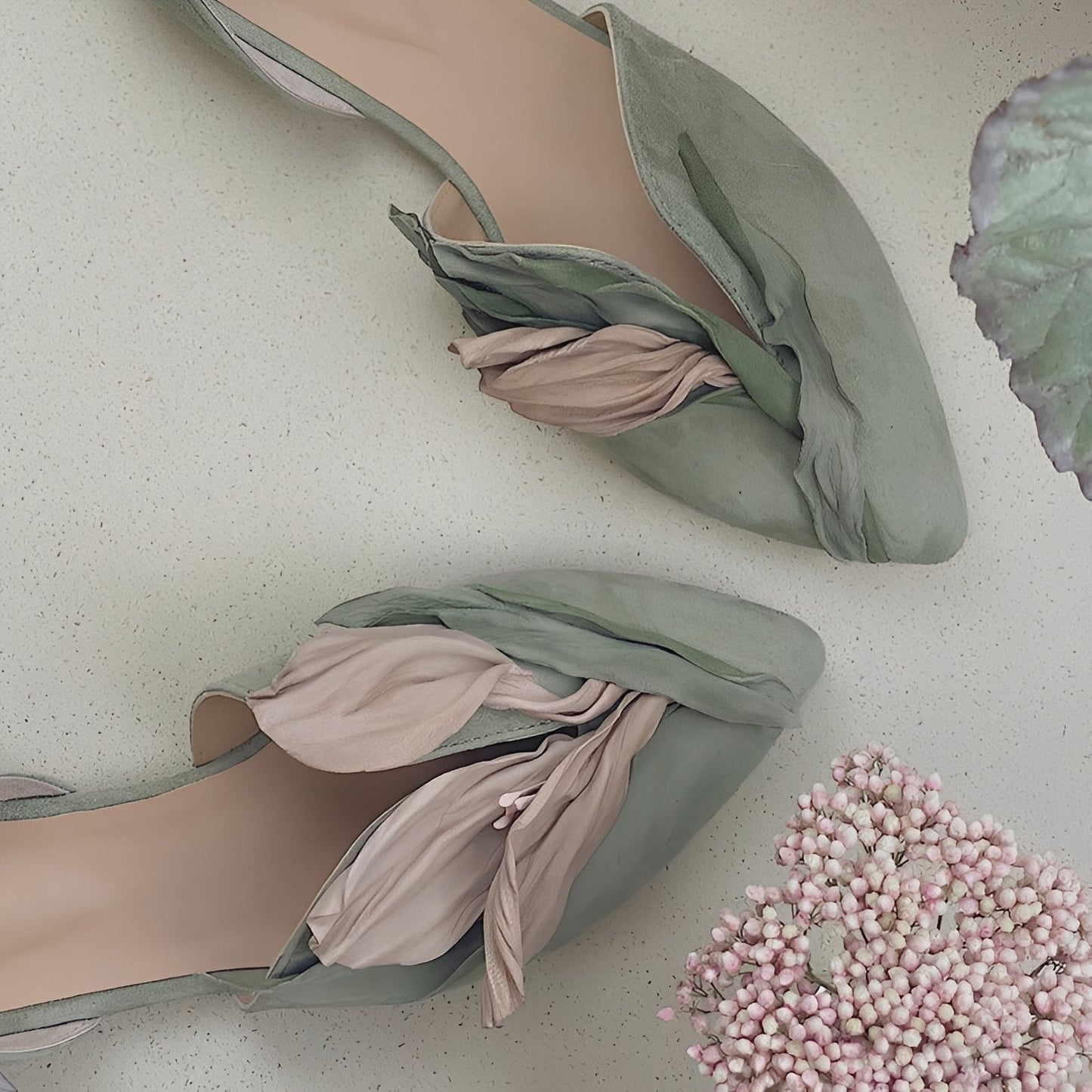Jennifer - Ballerines modernes pour femmes avec motif floral
