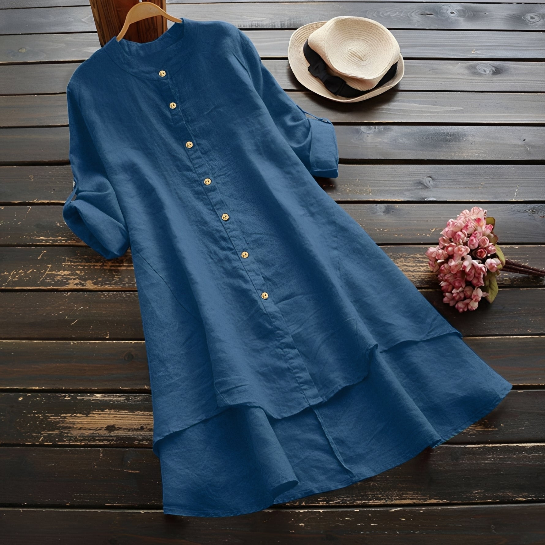 Mildred - Robe Chic avec Fermetures