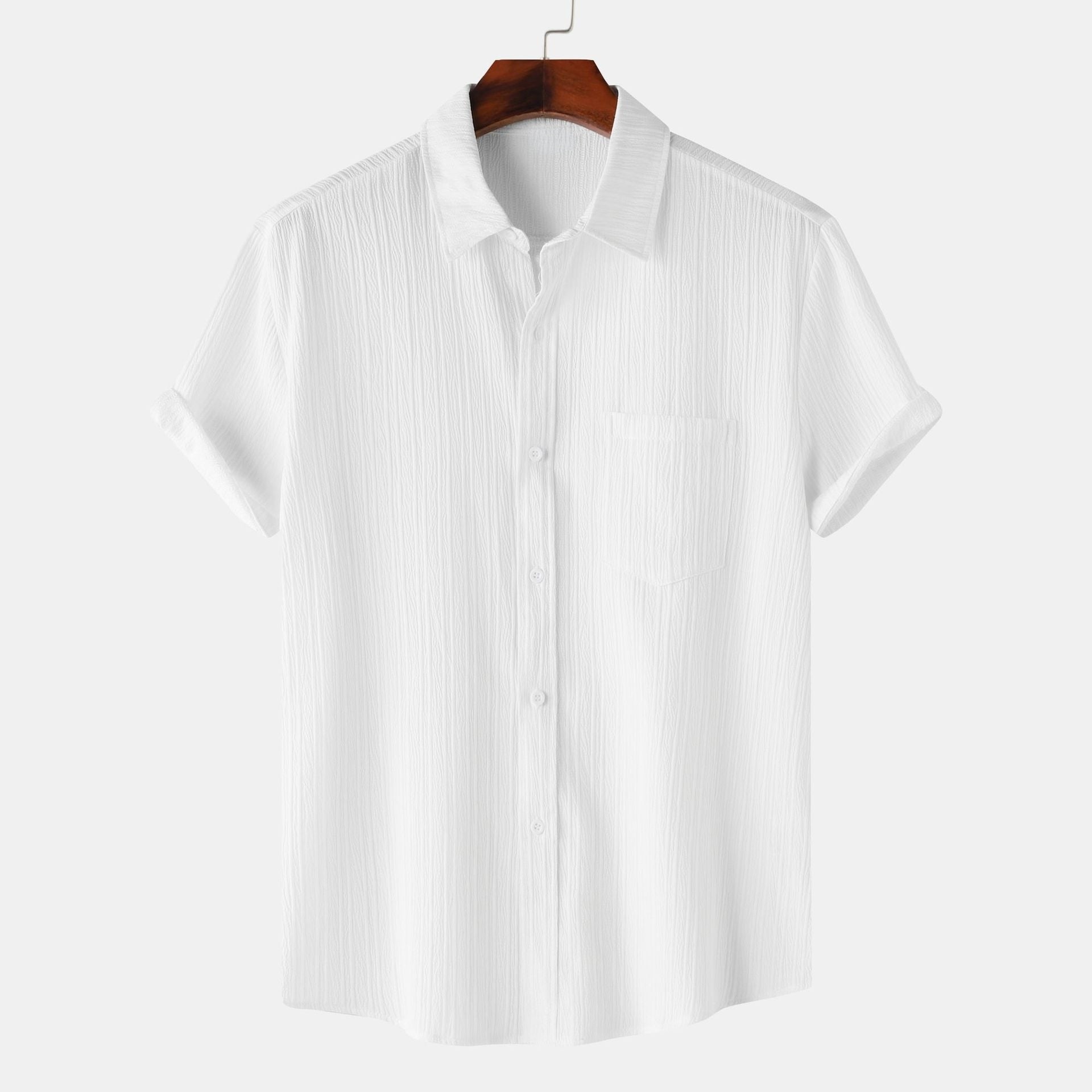 Jakub - Chemise Décontractée à Manches Courtes