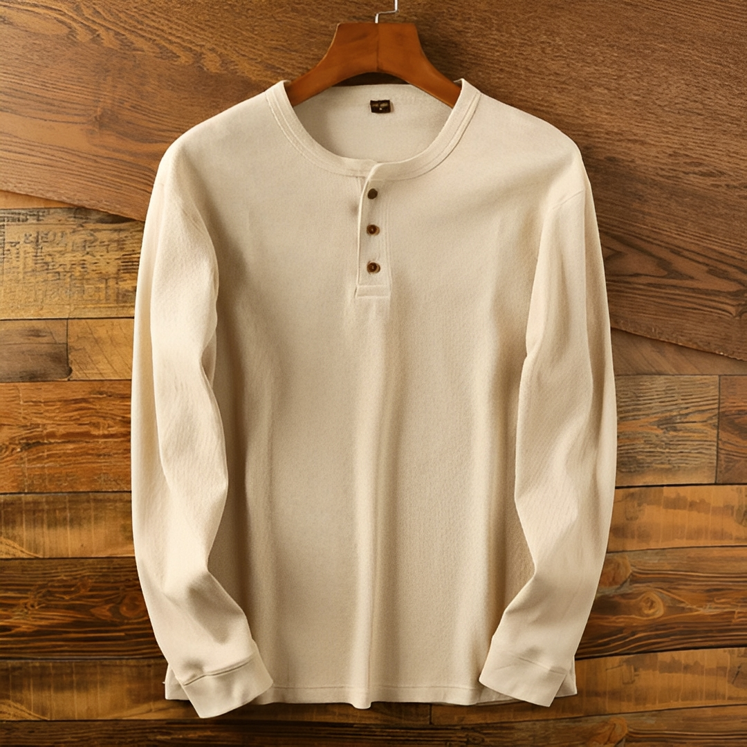 Benjie - Chemise confortable à manches longues pour homme