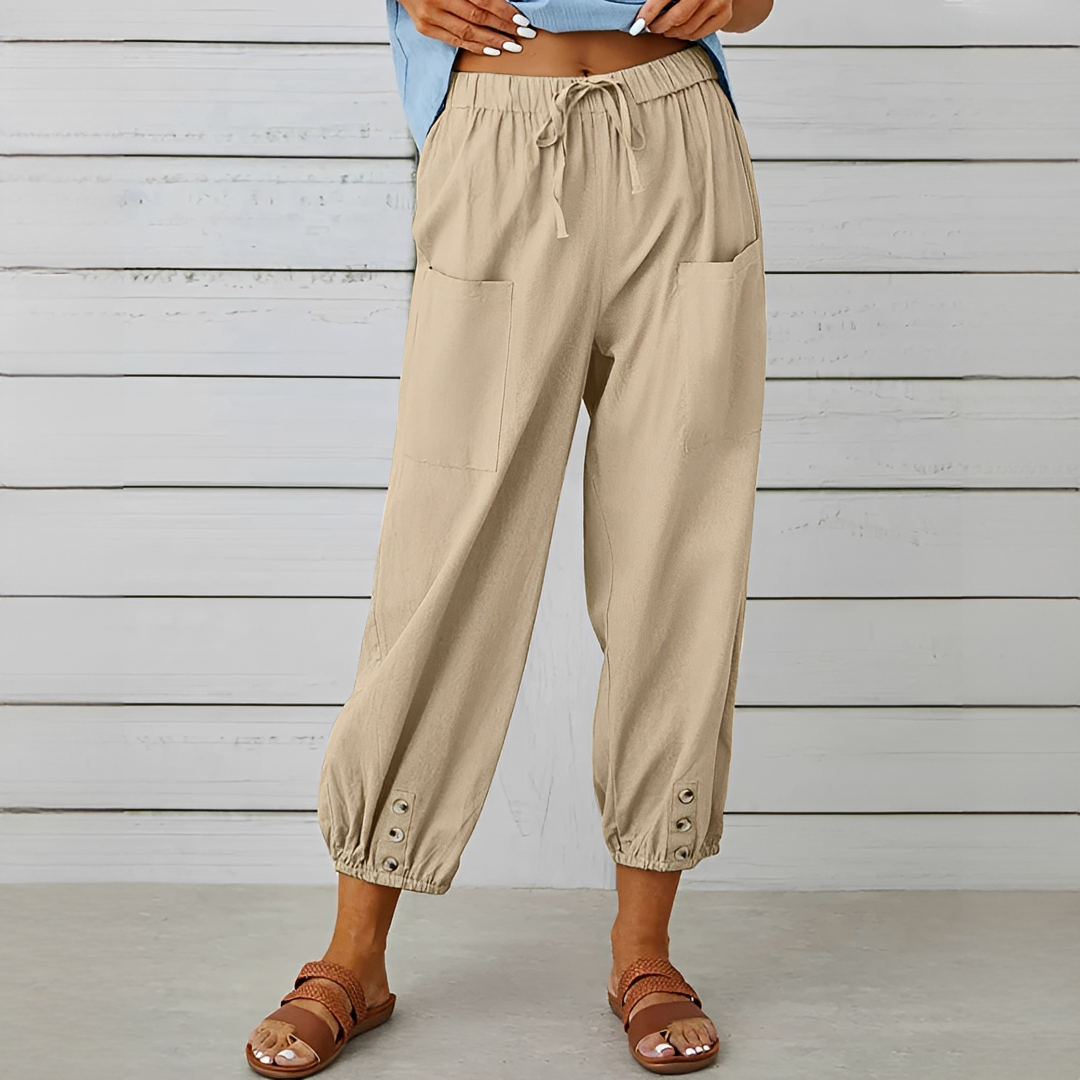 Scarlett - Pantalon agréable à lacets