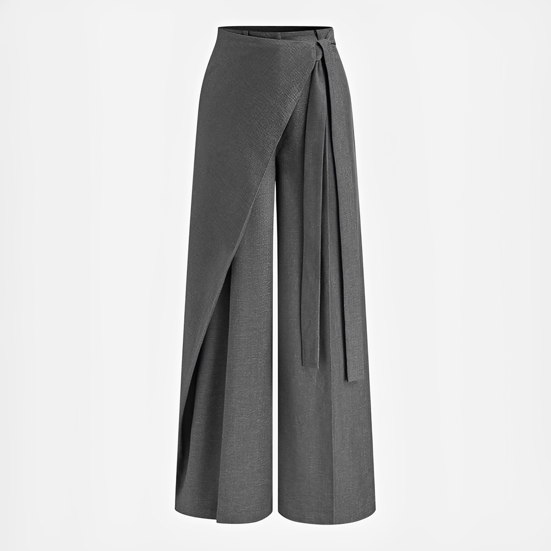 Leilani - Pantalon large et asymétrique